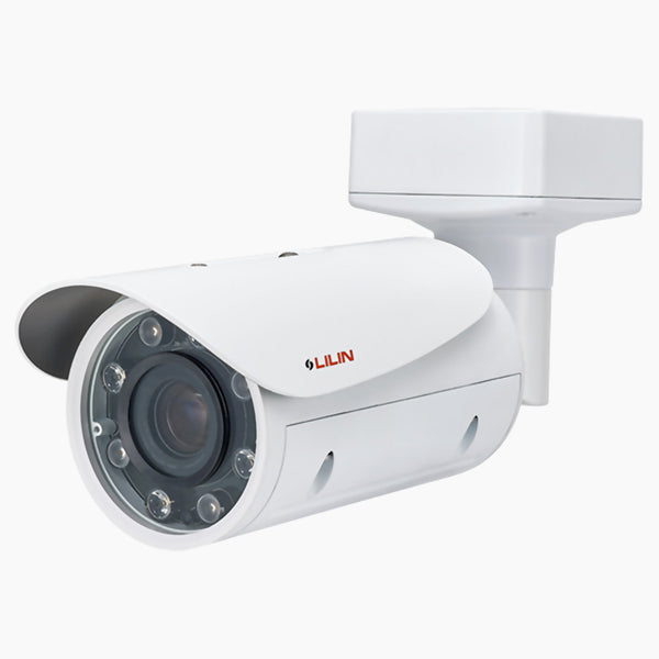 LILIN Z2R8052EX25 5MP Bullet IP Camera with Vari-Focal Lens, Long-Range IR up to 100m, and Vandal-Resistant Housing